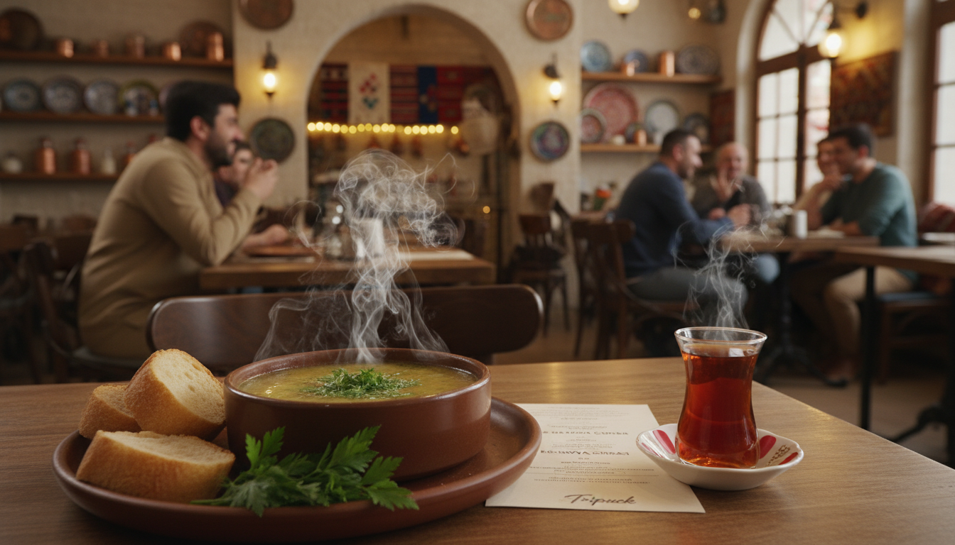 Konya bamya çorbası nerede içilir Konya bamya çorbası nerede içilir