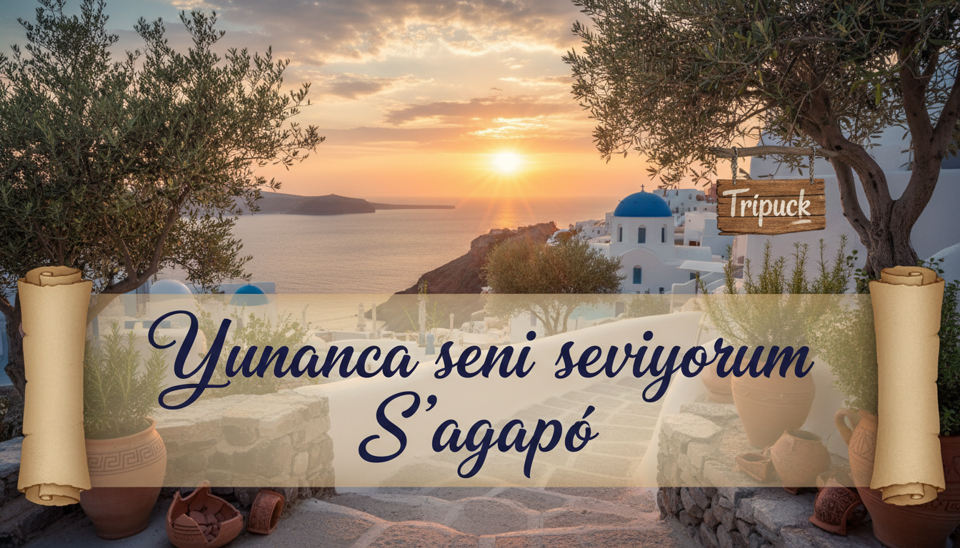 Yunanca seni seviyorum S’agapó