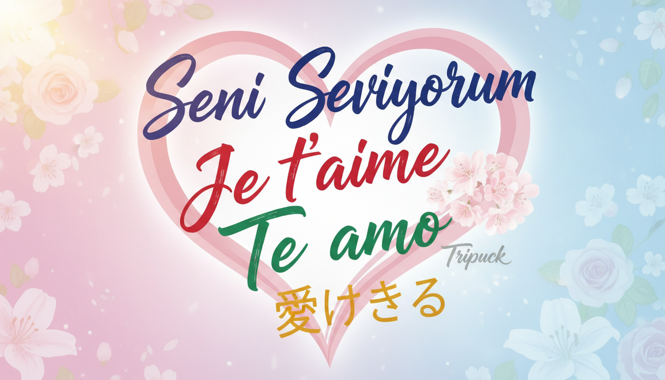 farklı dillerde seni seviyorum